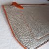 Pochette zippée blanc nacré - Thumbnail Image 4