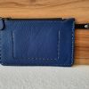 Pochette zippée bleue - Thumbnail Image 1